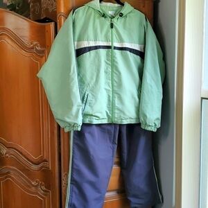 Vintage Y2K Track suit Bold Spirit. 80's. Size large.  Good condition. Green